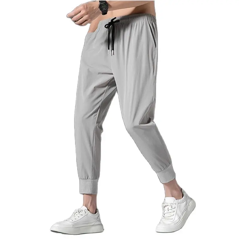 

Summer Men's Hot Style Fashion Comfortable Sweat Pants Nine Point Casual Pants Loose Large M-5XL Stretch Pants