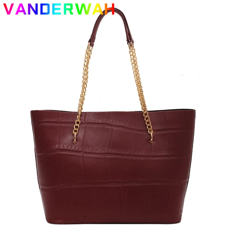 2021 винтажная Сумка тоут на цепочке для женщин роскошные кожаные сумки с камнями