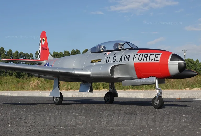 Freewing 80 мм T33 Shoot Star электрический пульт дистанционного управления EDF Jet Model Trainer