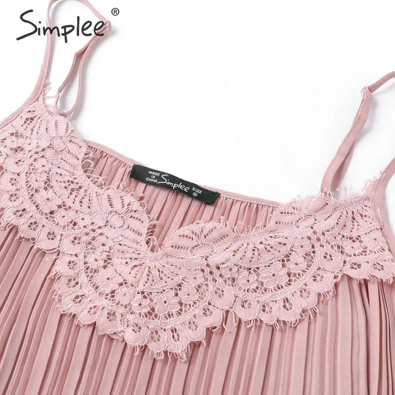 

Sexy lace embroidery women pink tops Elegant v-neck female camis tank top Solid spaghetti straps ladies tops shirts 2020
