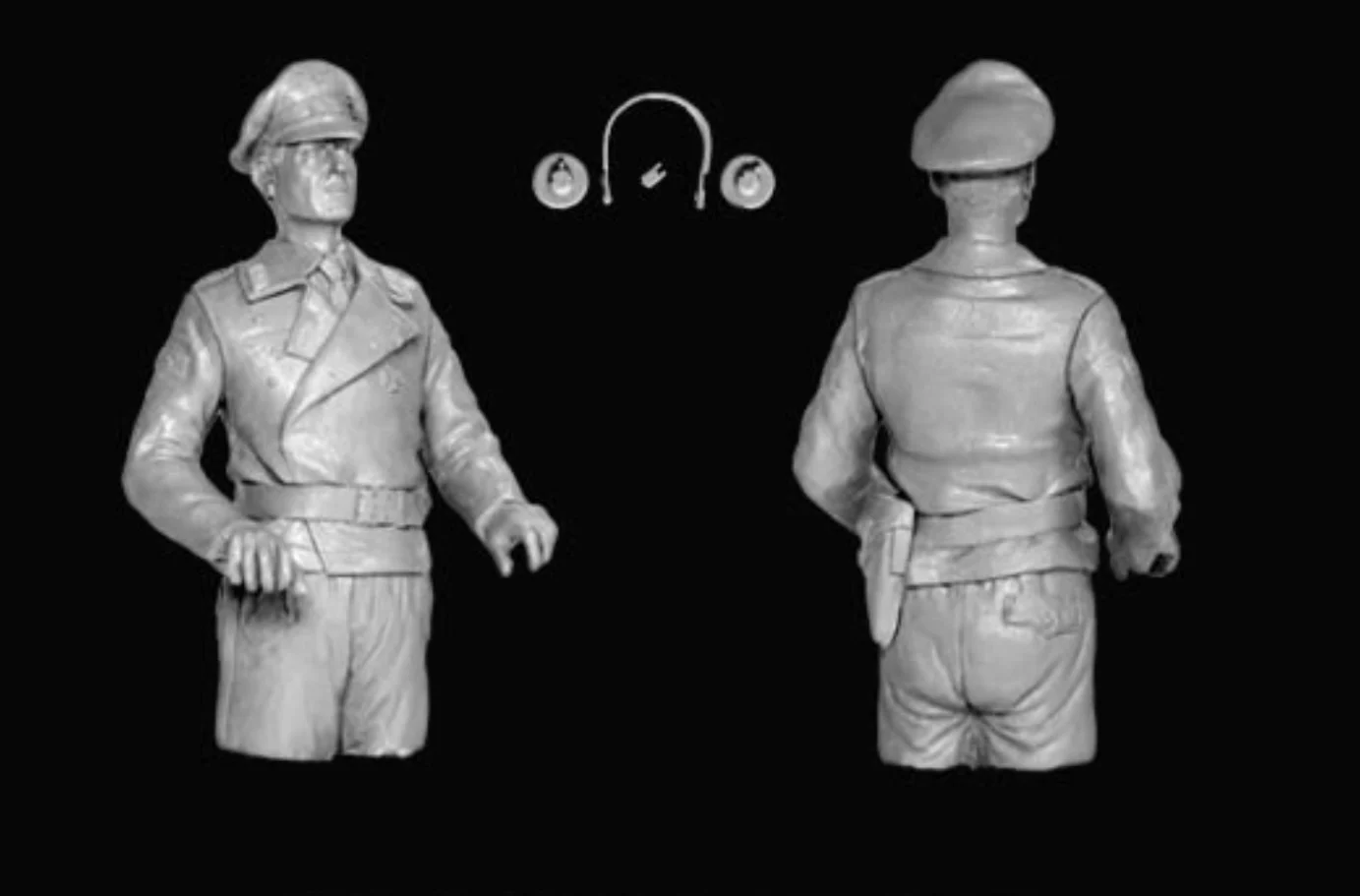 Figura modelo GK de resina 1/16, tem&aacute;tica militar, kit sin montar y sin pintar-1