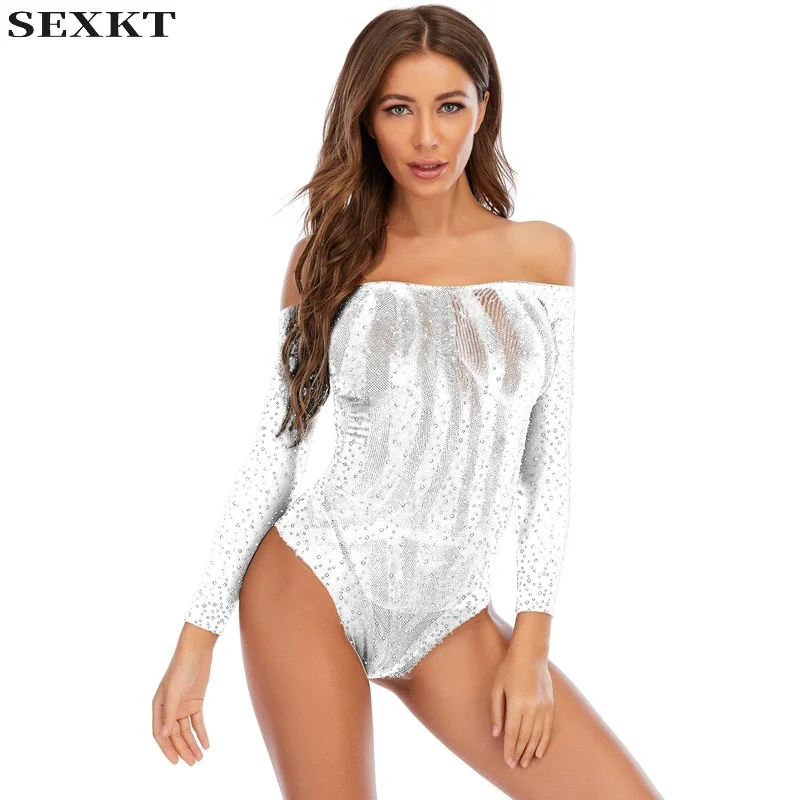 

Эротическая одежда, сексуальная одежда, комбинезоны с длинным рукавом, жаккардовые Стразы, блестящие стразы, комбинезоны с открытыми плеча...