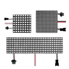 Светодиодная лента , гибкая матрица 5050 RGB , 16*168*32 8*8 64256 пикселей , 5 в пост. Тока