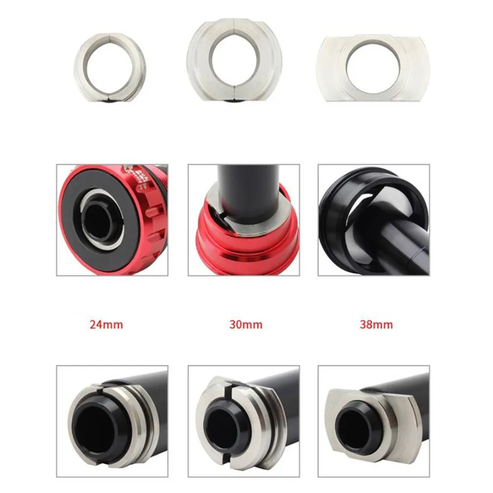 

1 Set Of Disassembly Tool Accessories Stainless Steel Bicycle Bottom Bracket Install Removal Axle Disassembly Parts Durable