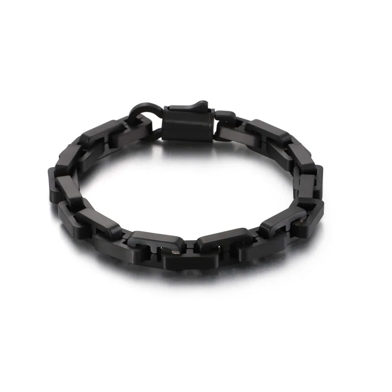 

Fashion Creative Men's Titanium Steel Accessories Cool Geometric Bracelet Titanium Steel Fashion Ornament Classic