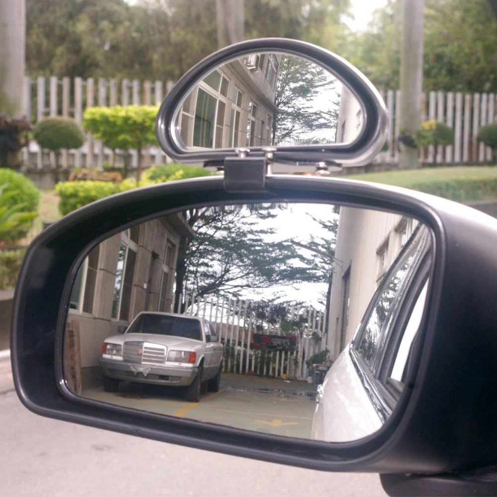 

1Pcs Vehicle Car Safety Side Blindspot Blind Wide Angle View Spot Rearview Mirror Parking Reference Mirror Accessories Universal