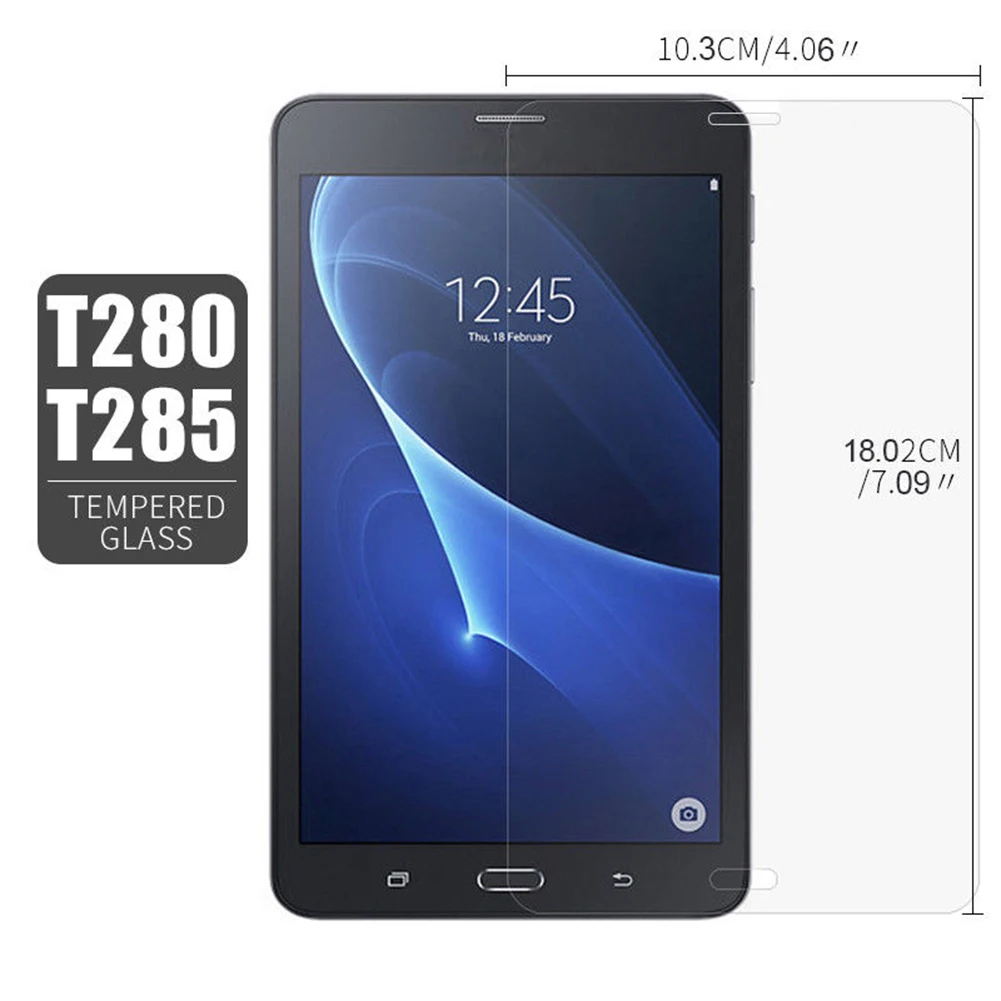 2 шт./компл. HD пленка для экрана из закаленного стекла samsung Tab A T280 T285 7 дюймов Экран