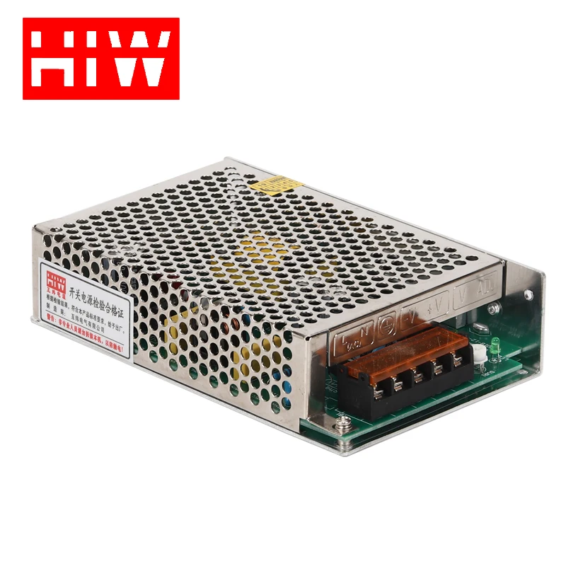 HWIY S15W 100W 110V/220VAC до 1000W 24VDC 5VDC 12VDC 48VDC AC DC одиночный выходной импульсный источник