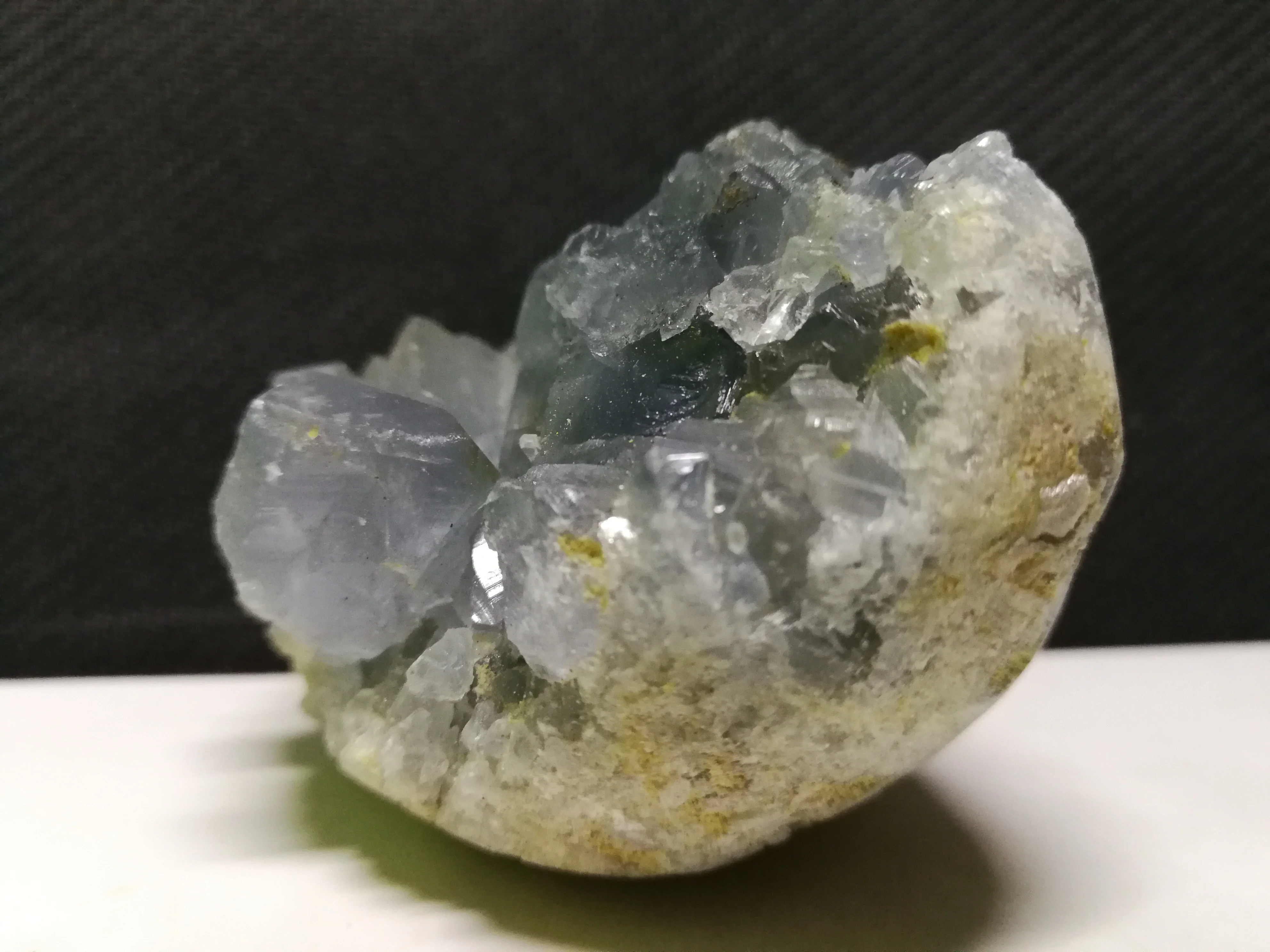 264 2 Натуральный Синий Лазурит Кристальный кластер минеральный образец|Камни| |