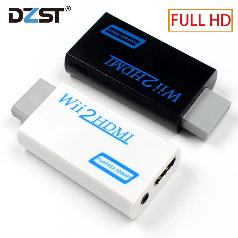 Для wii в HDMI конвертер wii 2HDMI с 3,5 мм аудио видео выход автоматический адаптер с поддержкой NTSC 480i PAL 576i 1080P