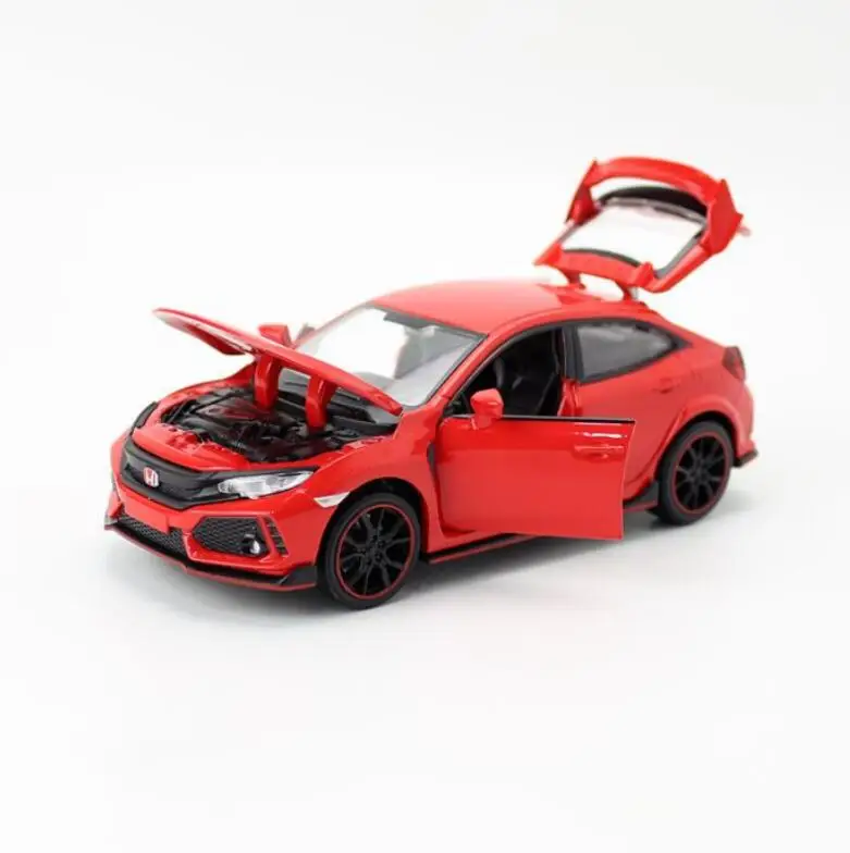 Модель автомобиля из сплава 1:32 новая Honda TYPE R Mugen RR со звуком и светильник