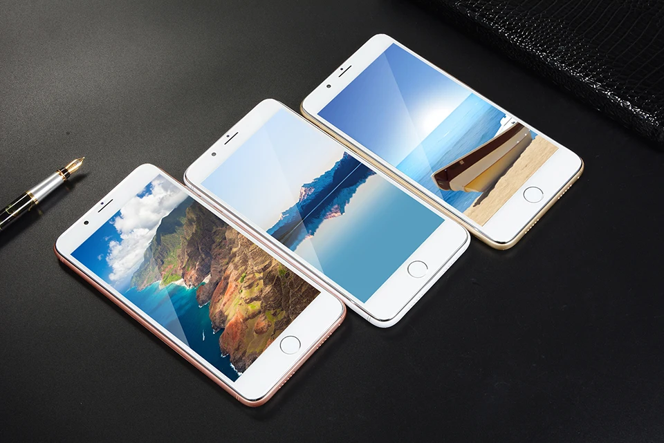 Global language 7Plus 5," дюймовый Android OS смартфон Face ID Смарт мобильный сотовый телефон Google Play магазин бесплатно 3,5 мм наушники подарок