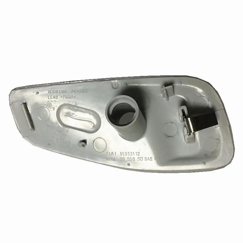 Дым/прозрачный для Jeep Renegade боковое отражение предупреждение о повороте световая