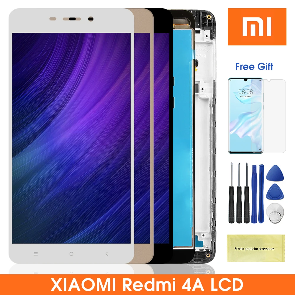 ЖК дисплей 5 0 дюйма для XIAOMI Redmi 4A с сенсорным экраном и дигитайзером замена