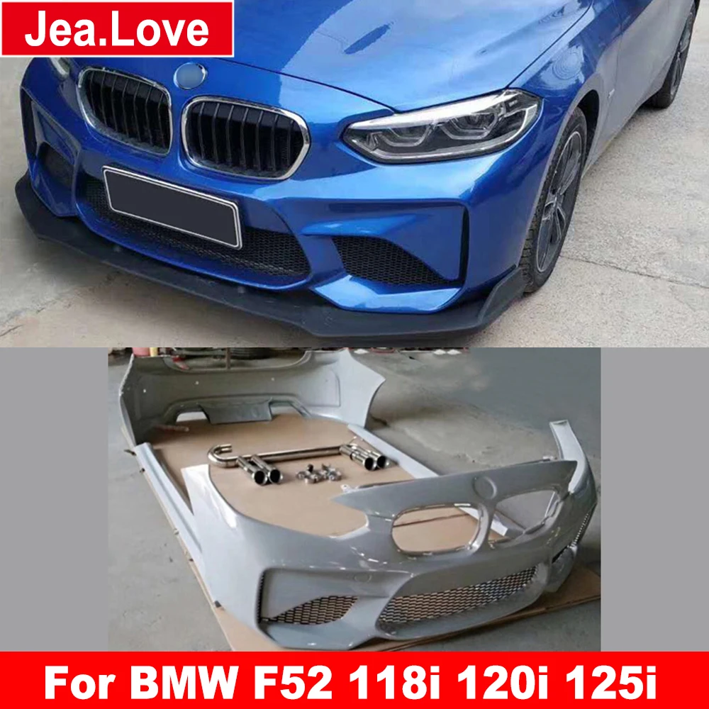 

Modify to M5 Style Car Body Kit PP Unpainted Front and Rear Bumper LiP Side Skirts For BMW 1 Series F52 118i 120i 125i 2017-2018