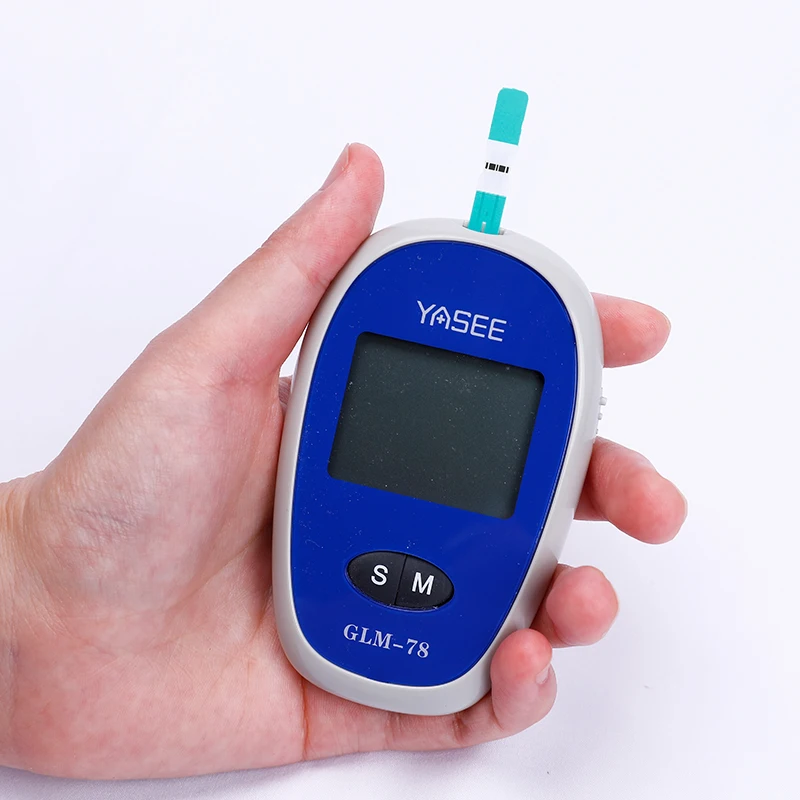 

Portable Blood Sugar Meter Diabetes Tester 50Pcs Test Strips Lancets Blood Glucose Meter with Glucometer Kit Diabetic Care