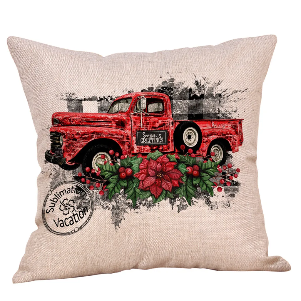 Ouneed украшение с принтом автомобиля дешевая наволочка для подушки Женская серый