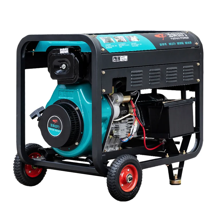 

Yuchai Single Phase Diesel Electric Generator China Price Diesel Generator Set Mini 10kw 16l Gasoline Dynamo