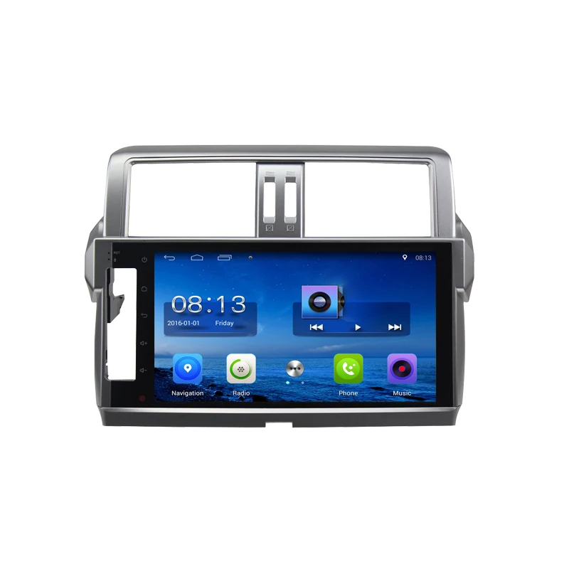 

HACTIVOL 10.2" Quad core car radio stereo for TOYOTA PRADO 2014 android 7.0 car dvd gps video player with 1G RAM 16G ROM