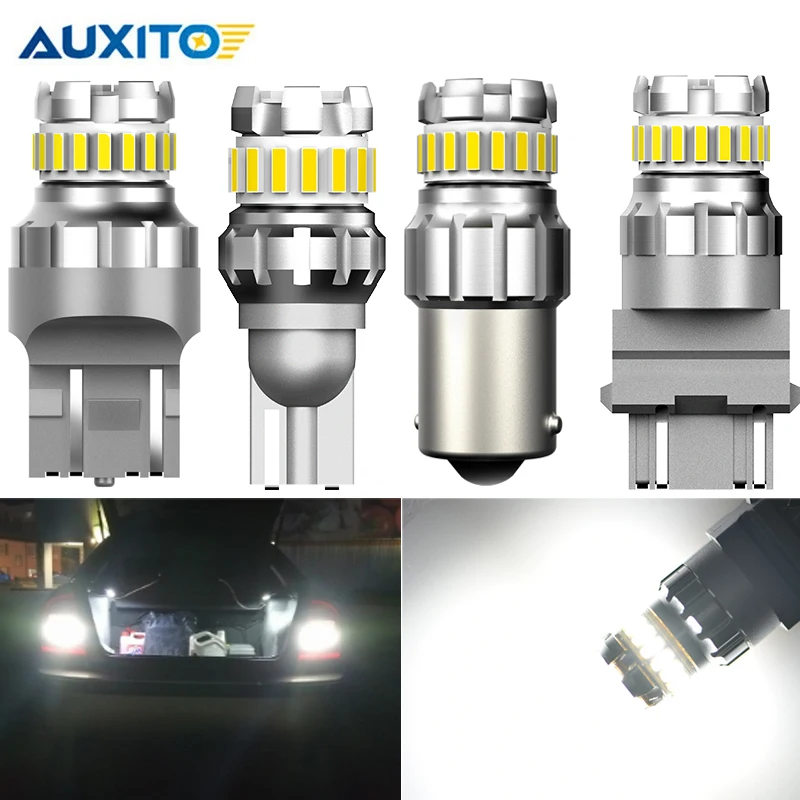 Автомобильный светодиодный стоп сигнал CANBUS 7443 T20 W21W 1156 W16W для Suzuki Свифт Vitara SX4 Kizashi