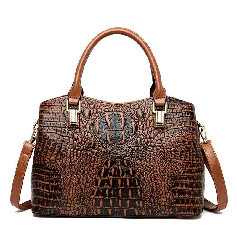 Bags Women 2021 New European and American Handbags Large Bags Shoulder Messenger Large-capacity Fashion Women's Bags F0117