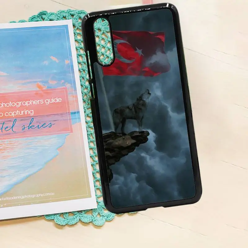 

Flag Turkey Istanbul Antalya mustafa Wolf luxury Phone Case funda PC for iPhone 11 12 pro XS MAX 8 7 6 6S Plus X 5S SE 2020 XR