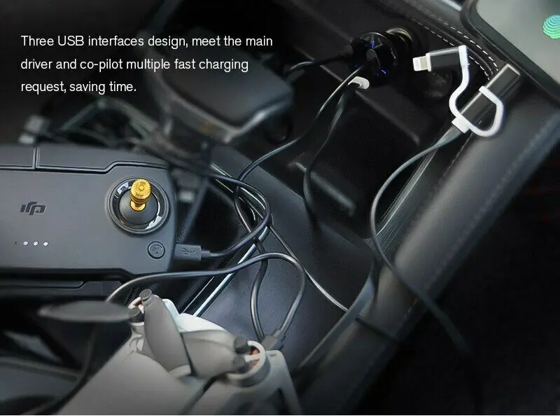 STARTRC Быстрая зарядка 3 0 Автомобильное зарядное устройство с USB разъемом адаптер