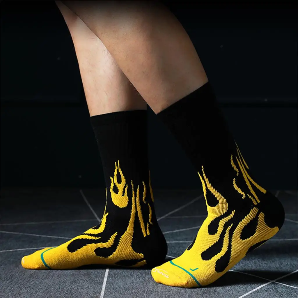 

Fashion High Quality Man's Socks Multifunction Non-slip Breathable Outdoor Running Fast-drying Breathable Sports Sock Large size