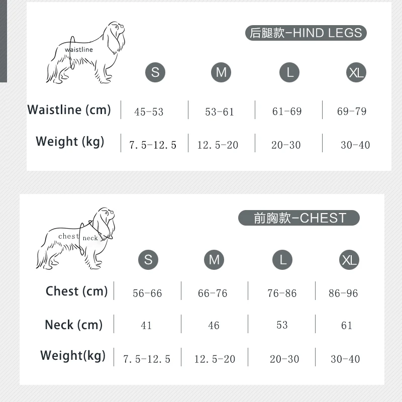 

Dog Lift Support Harness Assist Belt Walking Aids Recovery Sling for Disable Injured Pet(L)