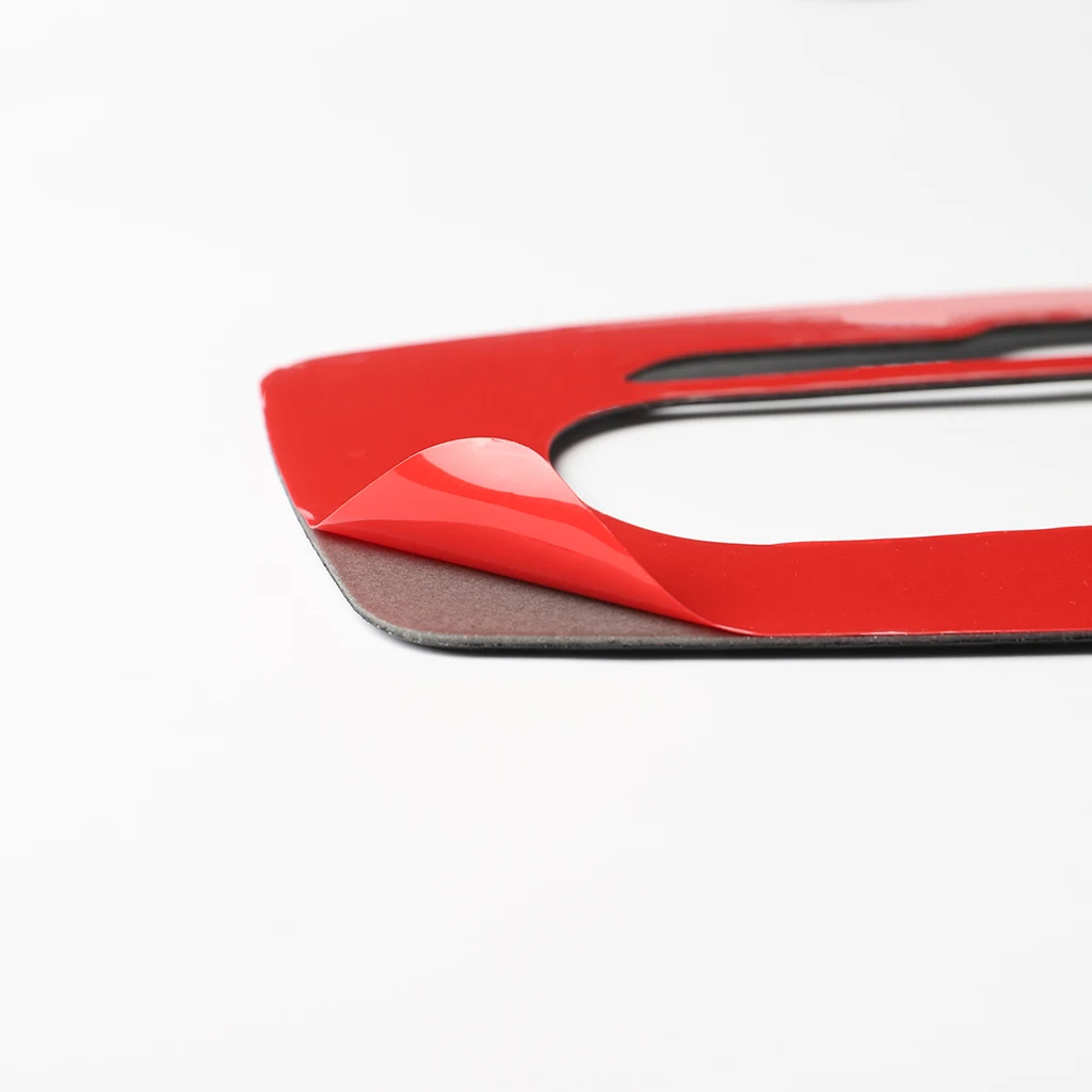 

Hi-end 2 Pcs Real Carbon Fiber Gear Box Decoration Interior Sticker Trim Set For Chevrolet Camaro