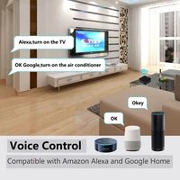 new ir remote control smart home wifi universal infrared for apple tv dvd aud ac works with amz alexa google automation remoto
