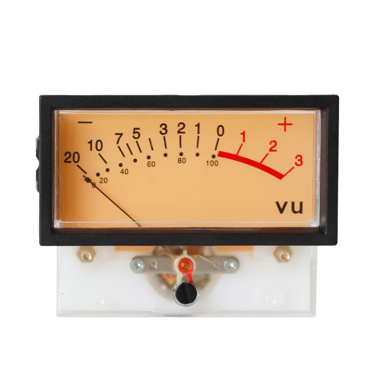 

VU Meter Tube Amplifier DB Meter Power Work Discharge Flat Watch with Backlight TN-73 High Internal Resistance 650uA