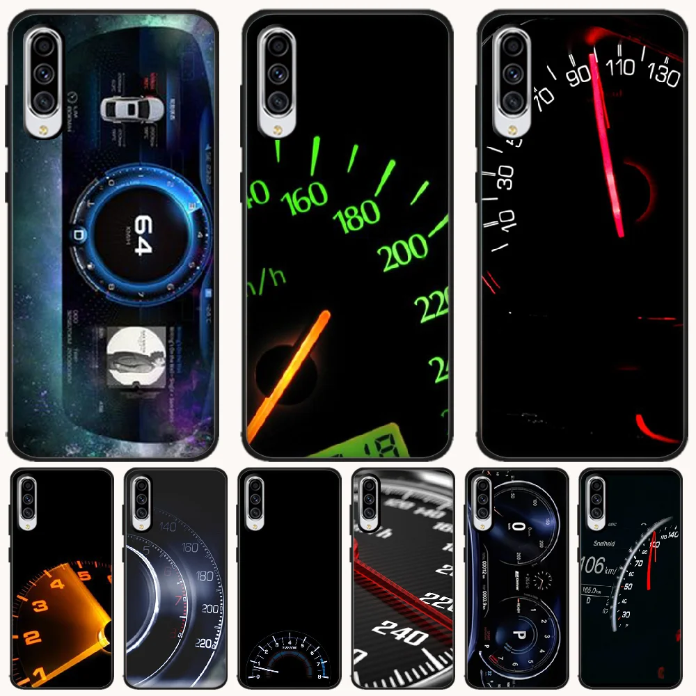 BaweiTE крутой Автомобильный спидометр DIY Окрашенные Bling чехол для телефона Samsung A6 6S
