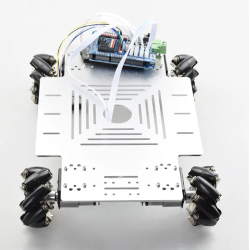 20kg Big Load Smart Rc Mecanum Wheel Robot Car Chassis Kit Omni Platform With Ps2 Mega2560 Controller For Robort Study