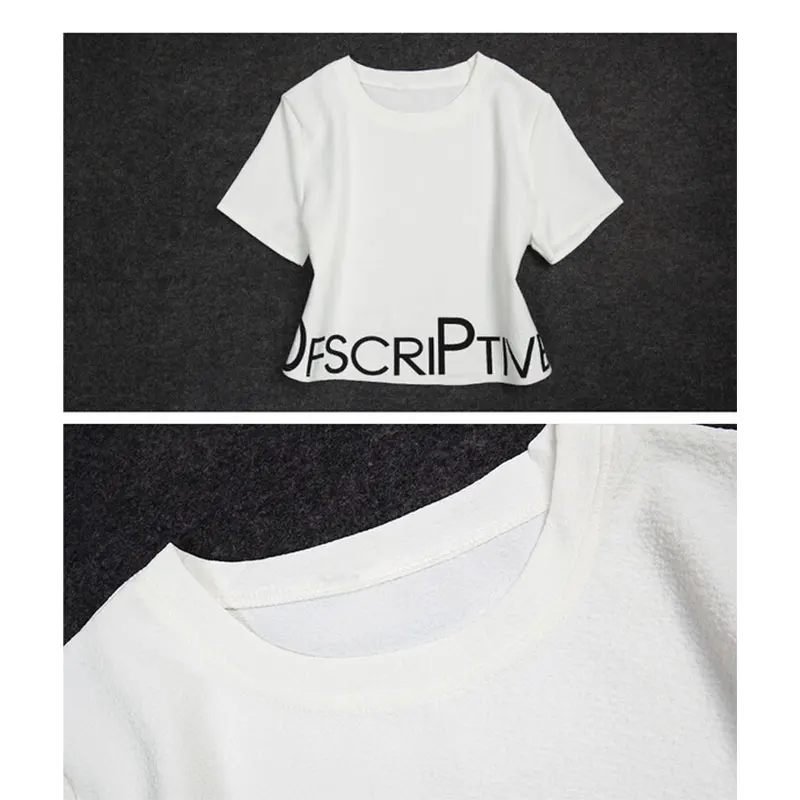 

2021 new star women's small fragrance fashion short-sleeved T-shirt striped harem pants casual suit