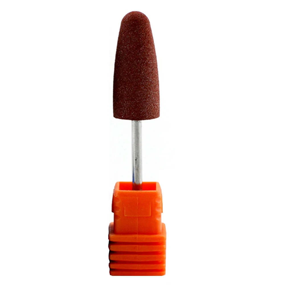 RFID Blocking Grinder Tools Manicure Nail Beauty Art Polishing Drill Bits Small Silicone Round Head Cutter | Красота и здоровье