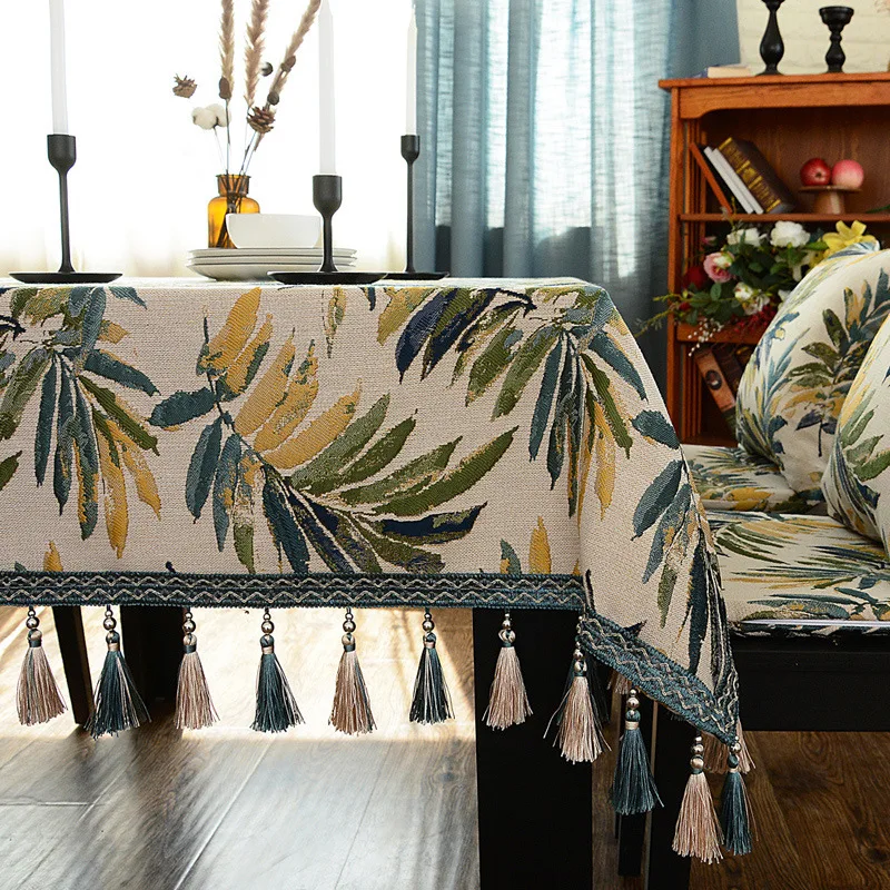 Гордая розовая американская скатерть круглый чехол украшение дома кисточка