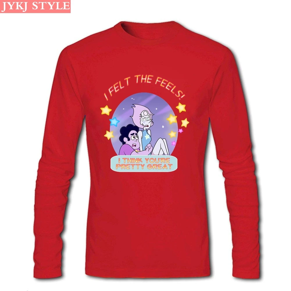 Steven universe 6 T рубашка на заказ с длинным рукавом мужская одежда Бесплатная доставка