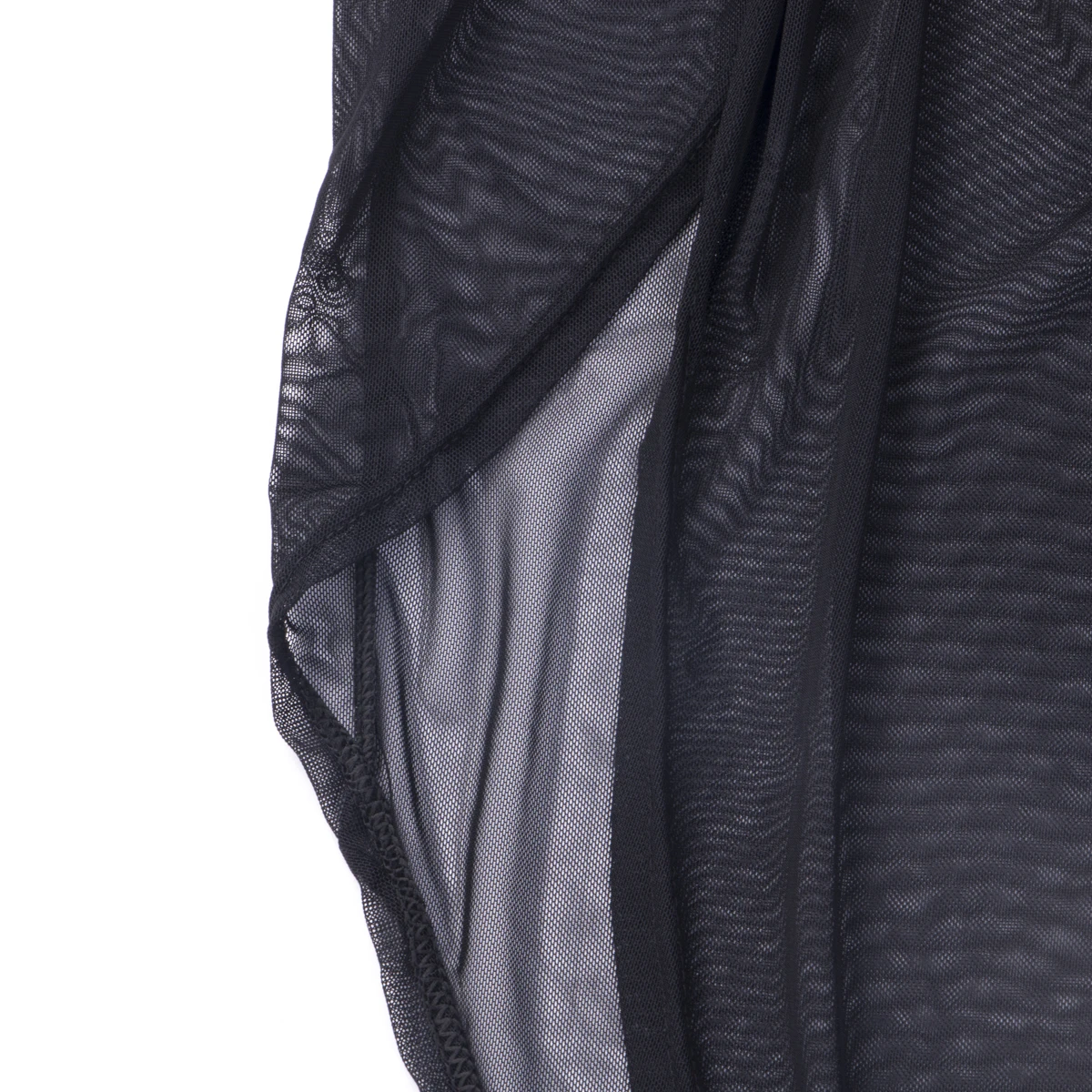 Женская сексуальная прозрачная накидка на бикини комплект с укороченным топом и