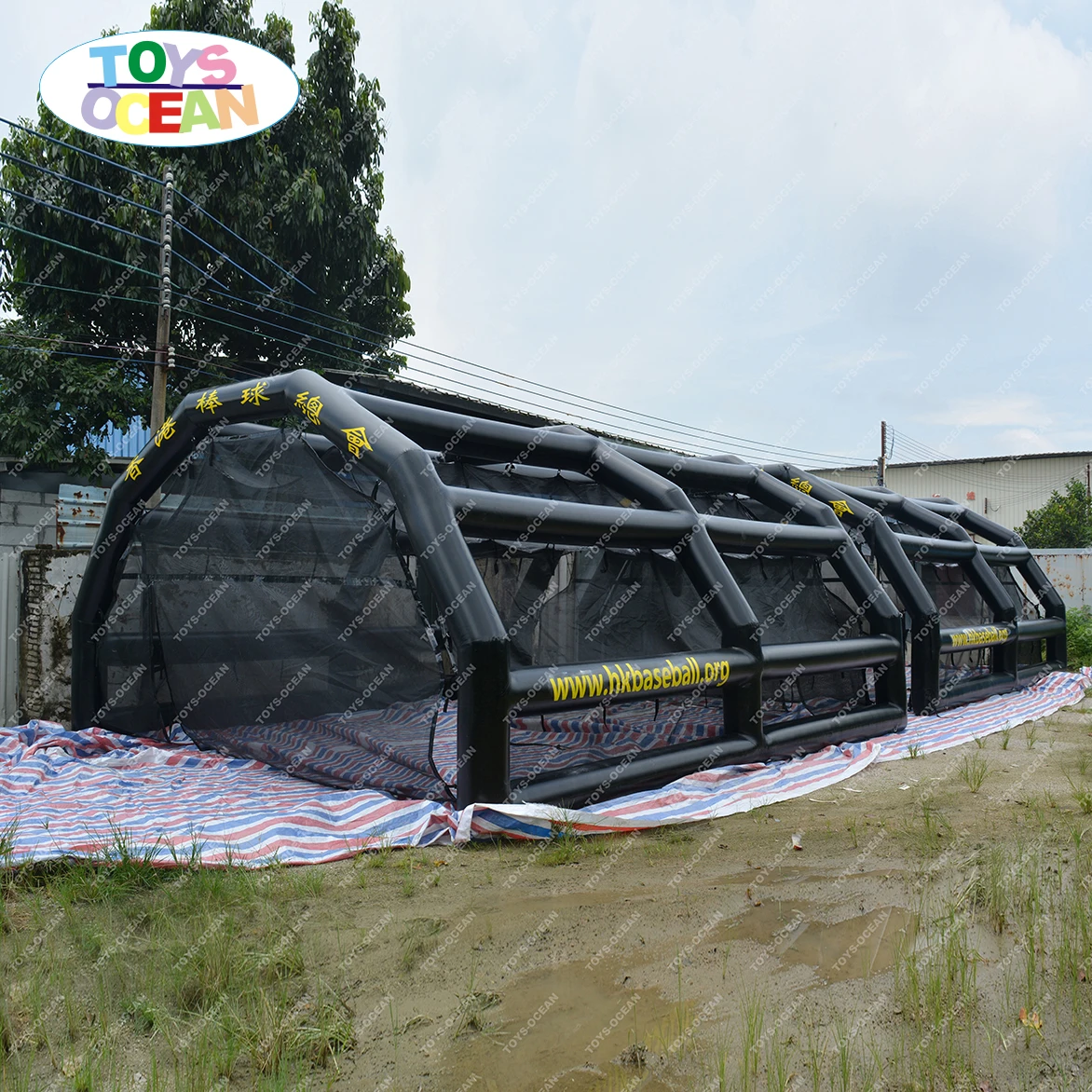 Seald тип надувные ватин клетка сетка оптом гигантский надувной матрац спортивных