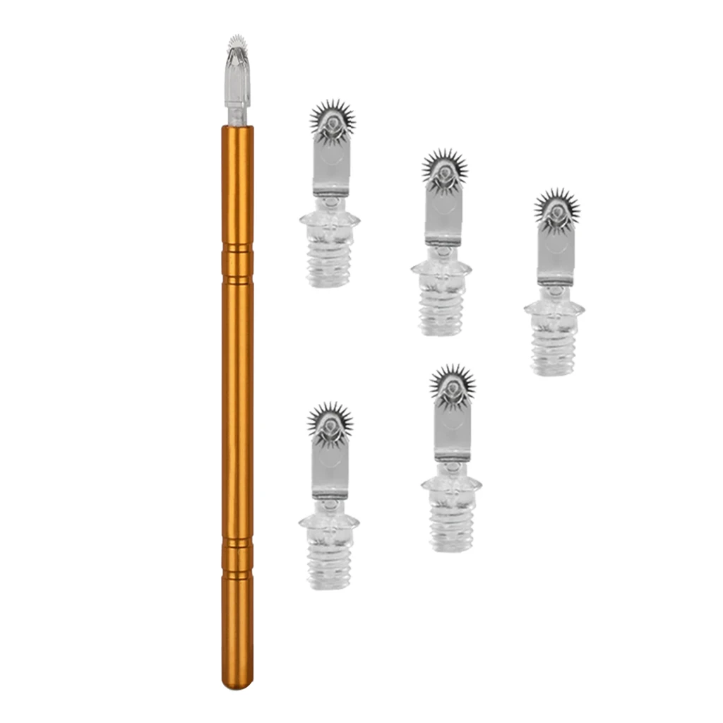 Ручка для микроблейдинга бровей ручной карандаш роликовых игл | Красота и