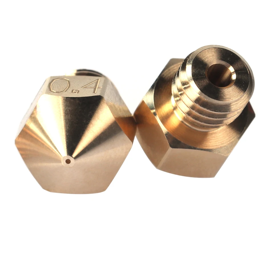 Латунные сопла MK8 высокого качества 4 шт. 0 2 6 8 для Micro Swiss hotend Creality CR 10 CR10 Ender 3 pro ANET 3D