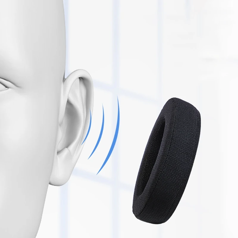Тканевые амбушюры губчатые для гарнитуры Philips SHP9500 запасные части мягкие с