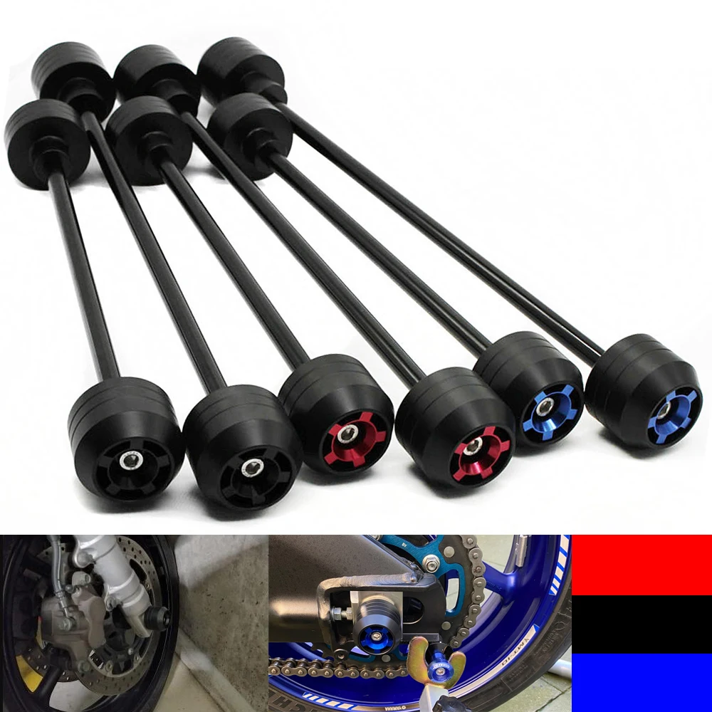Для HONDA CBR600RR CBR600 F4I CBR954RR 2003 2020 защита от удара переднего и заднего колеса оси вилки