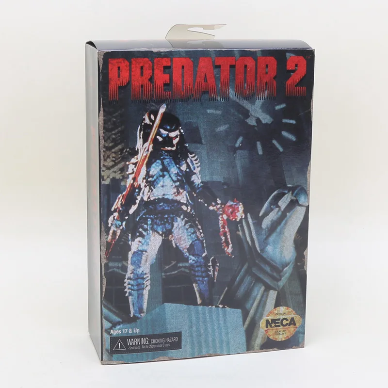 4 in box 20 см NECA фигура Хищника Хищник масштаб конечная P1 джунгли Охотник джунгли демон бетонный клан Лидер ПВХ фигурка модель игрушки - Цвет: 4 in box