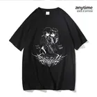 Женская футболка с коротким рукавом, круглым вырезом, в стиле Харадзюку