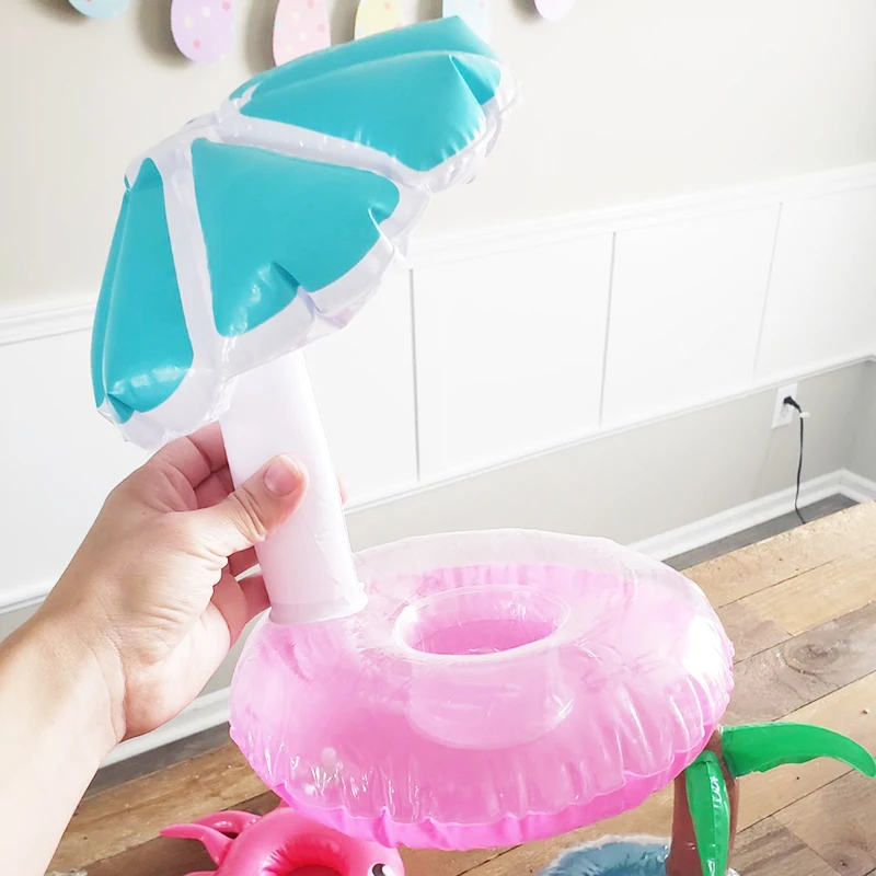 Надувной подстаканник для бассейна поплавок игрушечная подстаканница бара