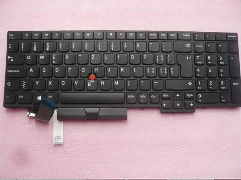 Лучшая клавиатура для THINKPAD E580 L580 E585 P53 P73 Swiss layout