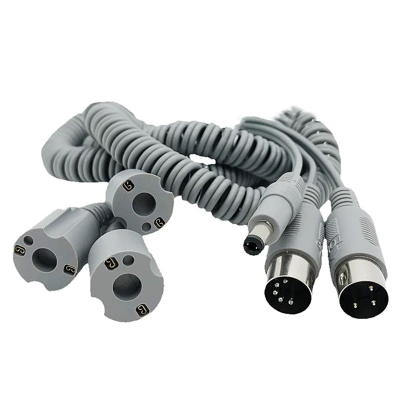 Handpiece Cord Power Cable 3pin 5pin Dc  For Electric Nail Drill  Handle Rope Strong Machine Accessories