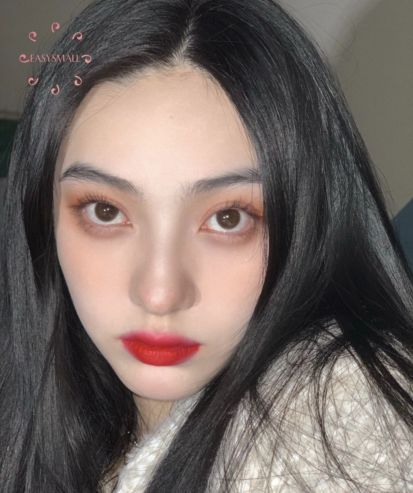 Контактные линзы Easysmall комикс кофейного цвета для глаз цветные контактные